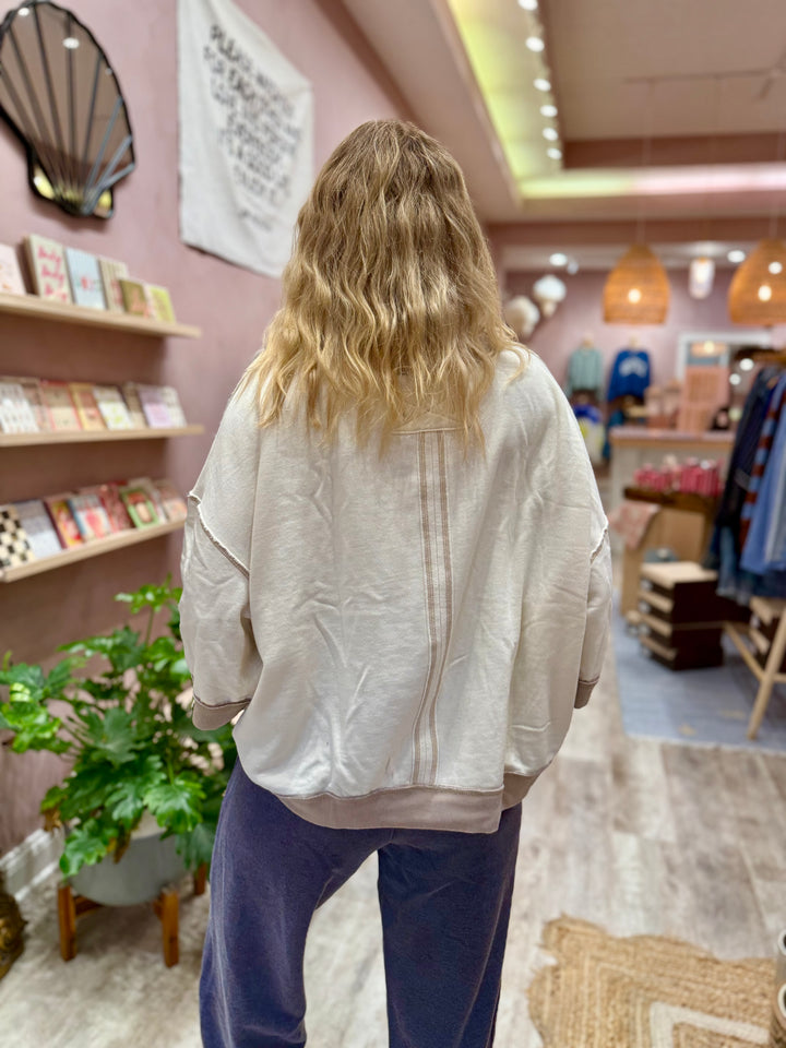 Free People Everything Pullover / Nilla Cream