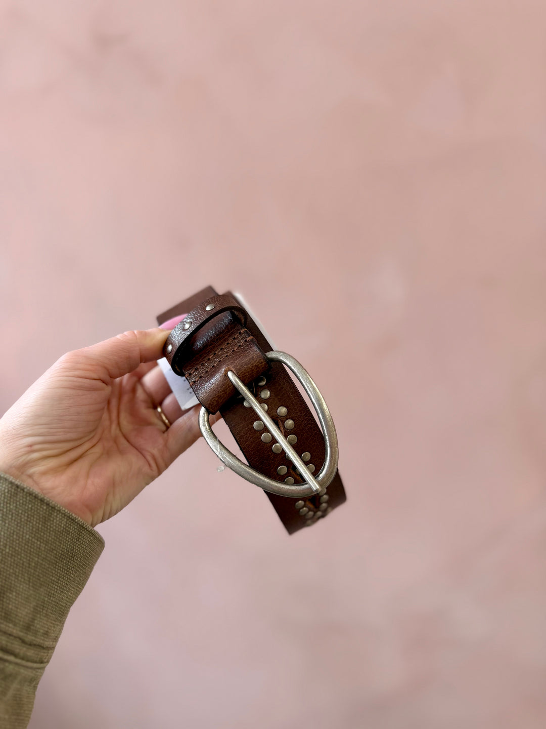 FP WTF Preston Stud Belt / Mocha