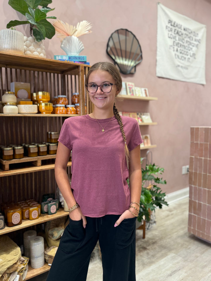 We The Free Nova Tee / Crushed Berry