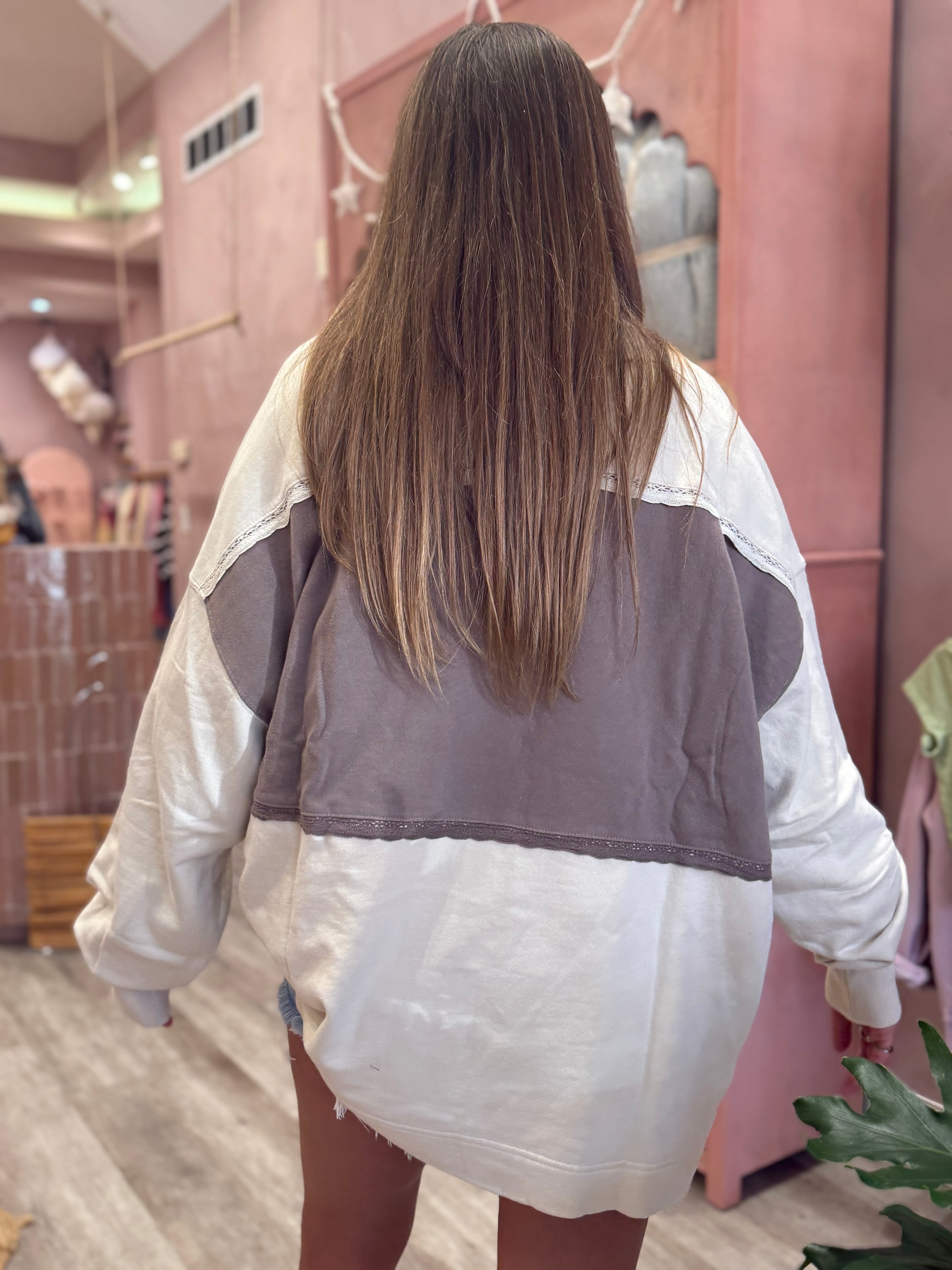 (取寄) フリーピープル レディース ストロベリー スウェットシャツ Free People women Strawberry Sweatshirt Summer Sand Combo Strawberry Sweatshirt | Free People