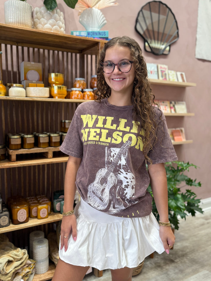 Willie Nelson Red Headed Stranger Weekend Tee