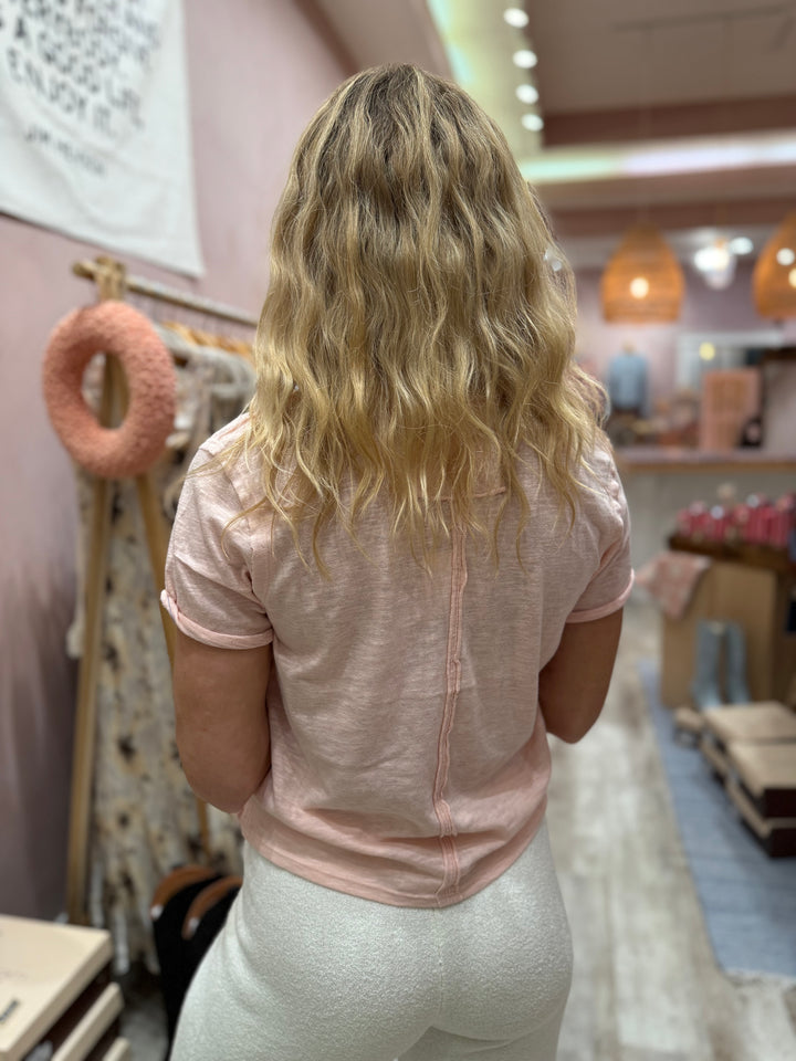 We The Free Take 2 Tee / Blushing Peony Combo