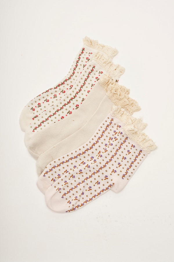 Ruffle Sock Pack / Tainted Love