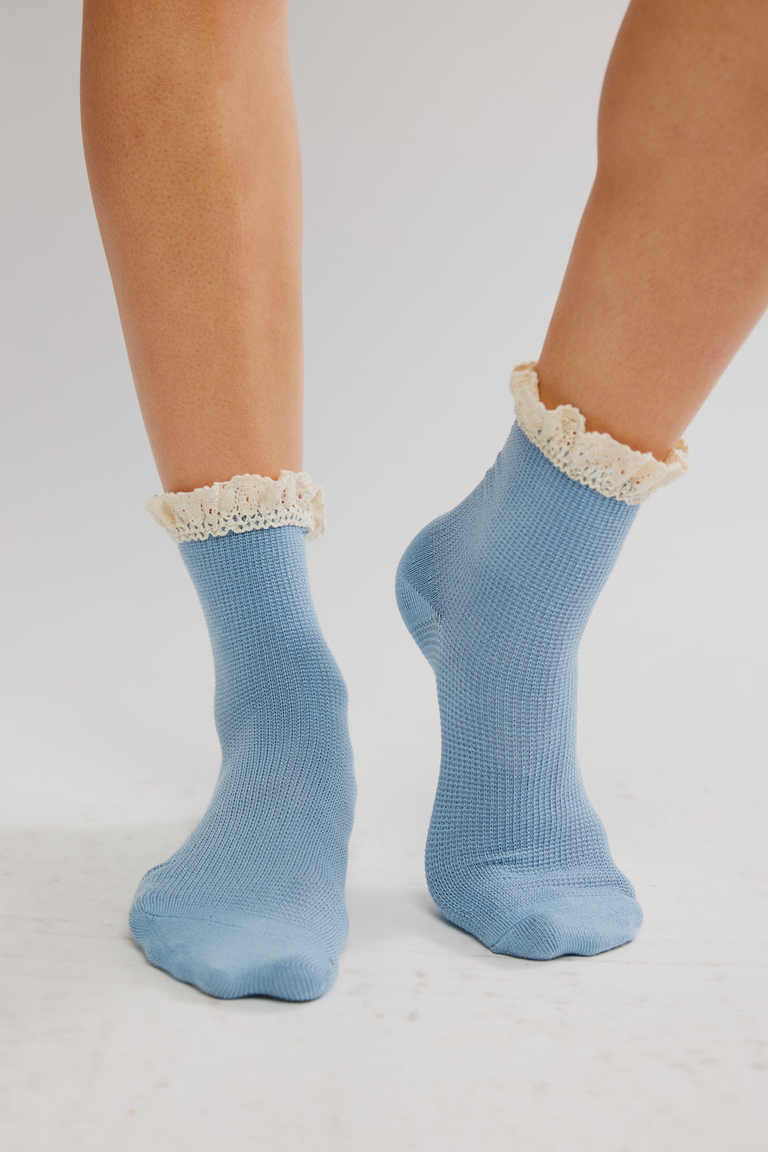 Ruffle Sock Pack / Turquoise