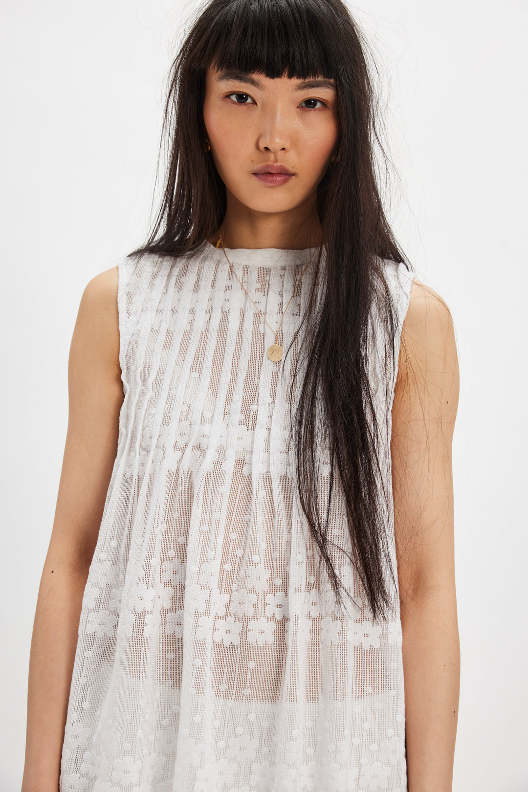 Free People Moon Magic Mesh Tunic / Ivory