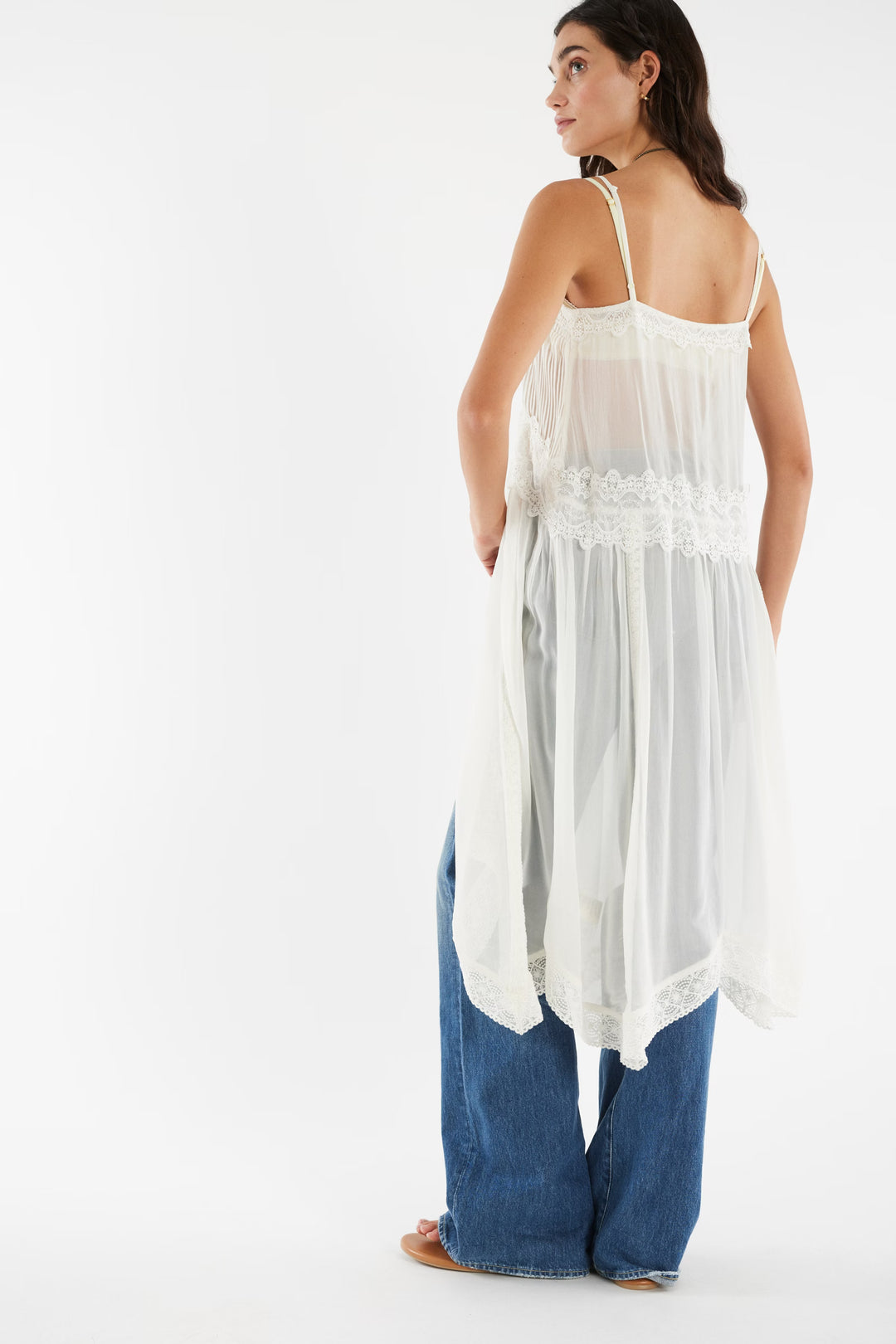 Free People Snowbird Maxi Top / Ivory