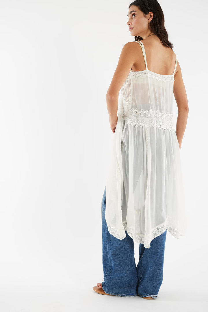 Free People Snowbird Maxi Top / Ivory