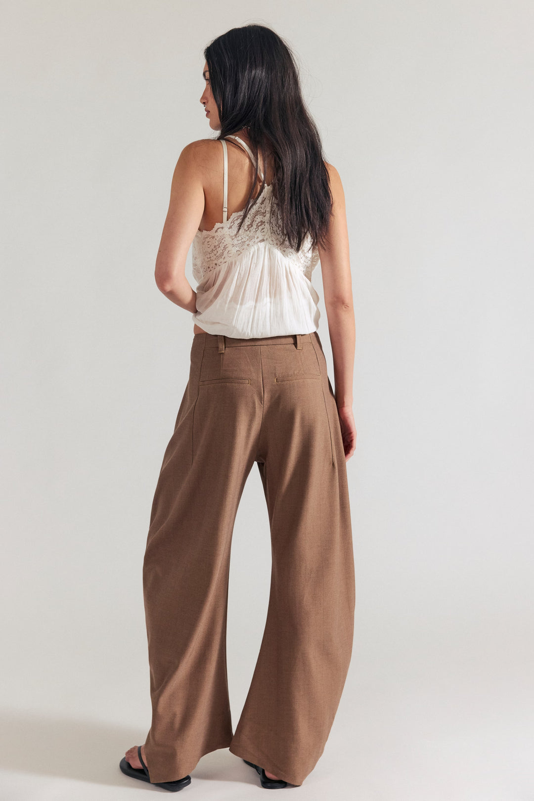 Free People Spotlight Trouser / Brown