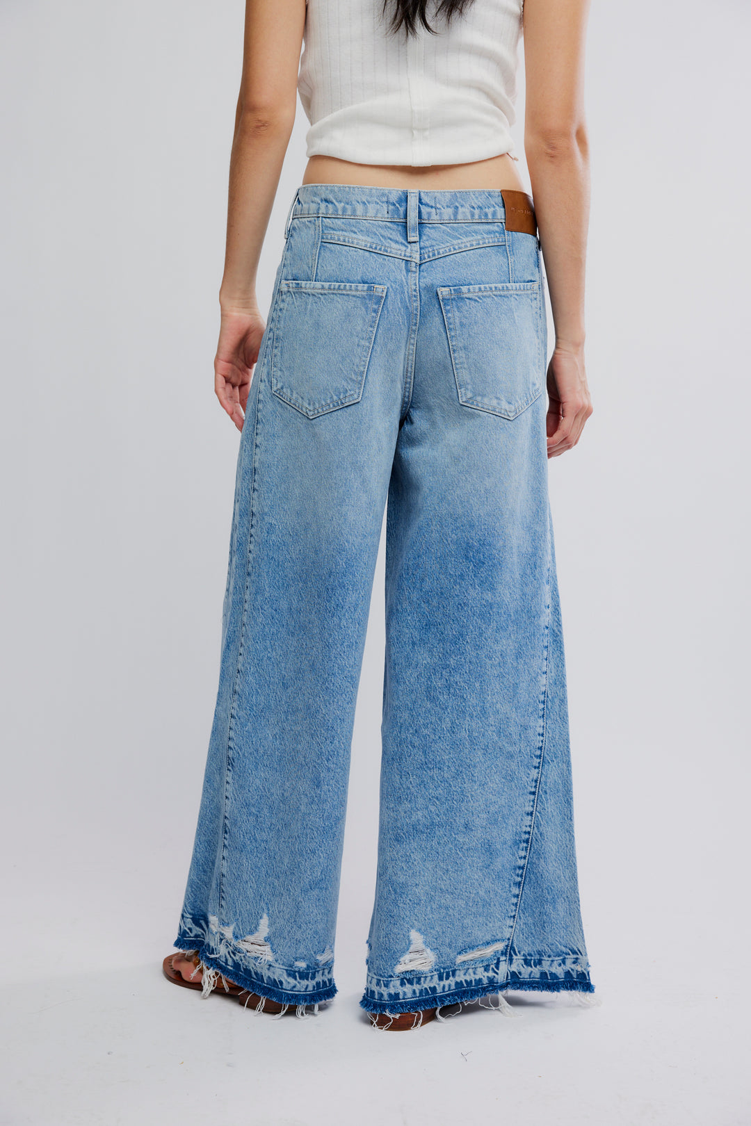 We The Free Apollo Wide-Leg Jeans / Steamline
