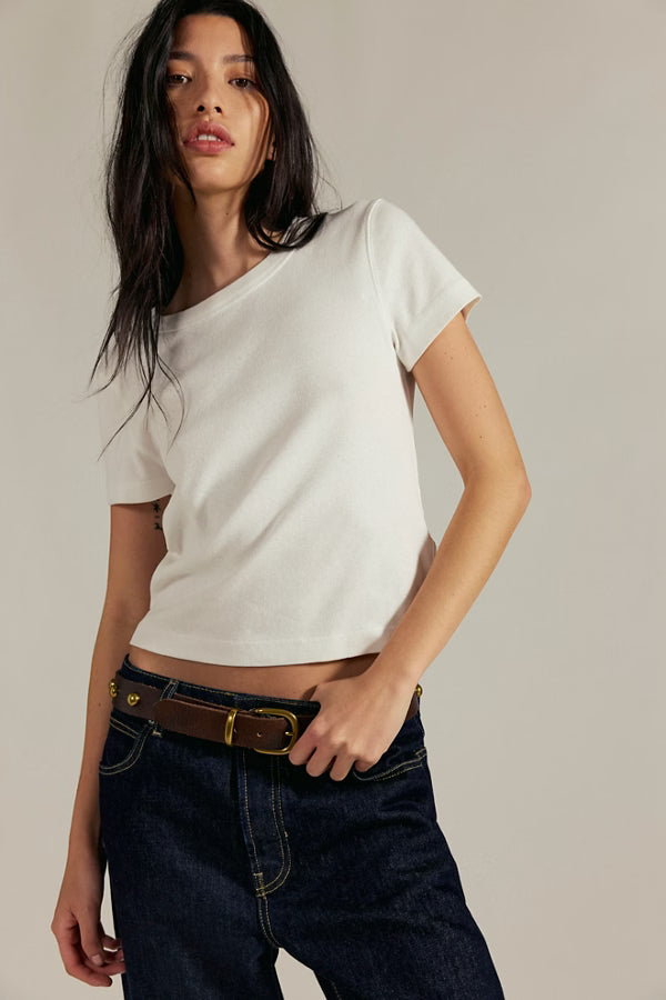 WTF Atlas Crew Tee / Clean Ivory