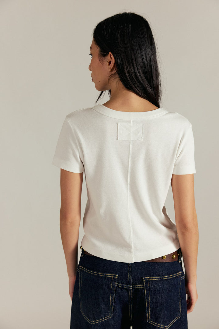 WTF Atlas Crew Tee / Clean Ivory