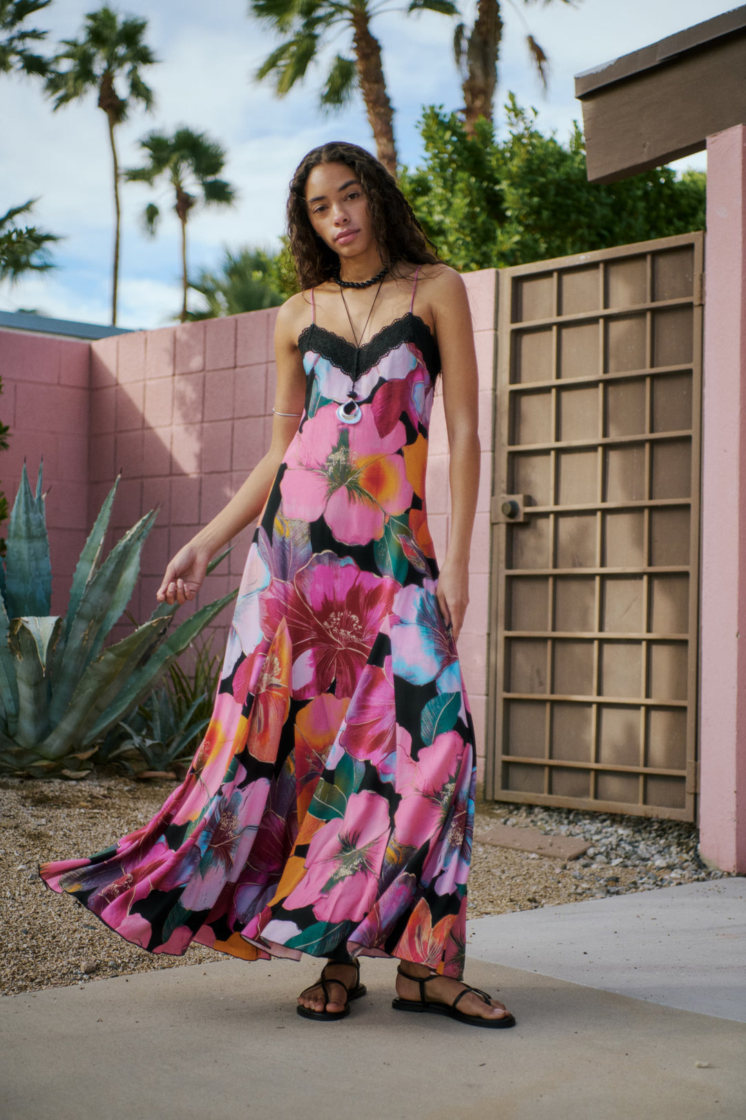 Free People Bloomspell Maxi / Desert Rose Combo