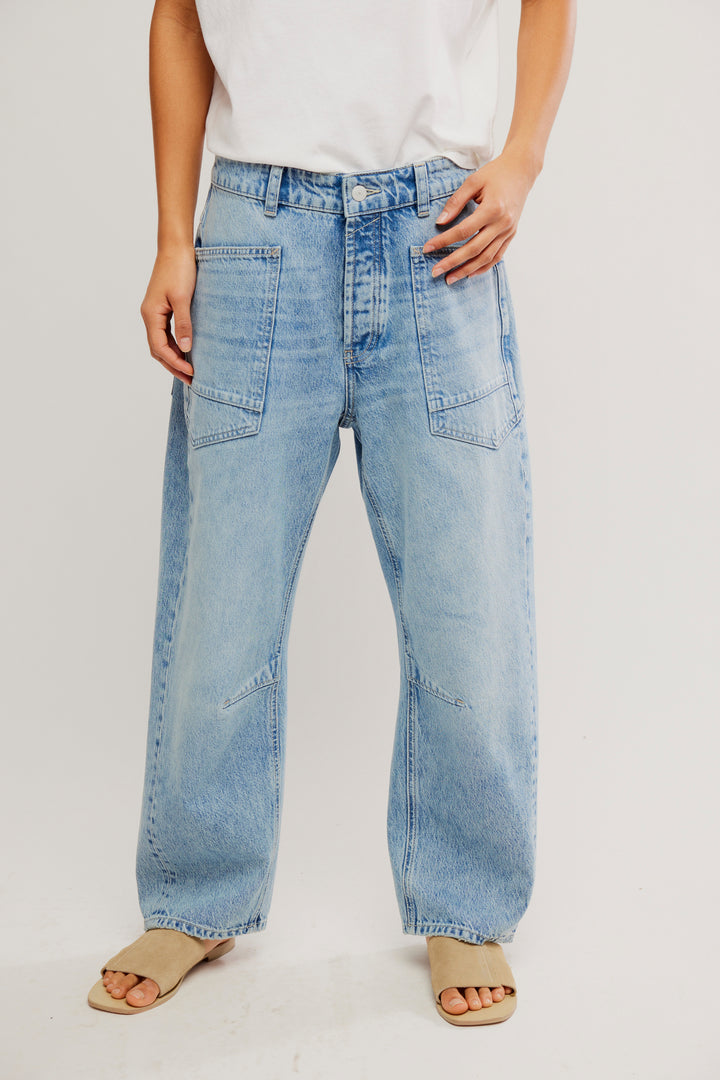 We The Free Minimalist Moxie Barrel Jeans / County Fair