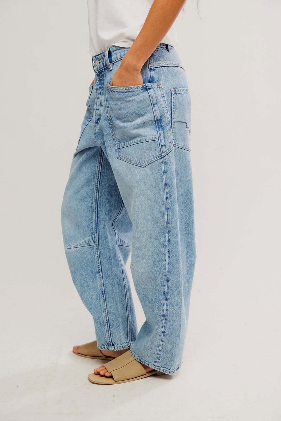 We The Free Minimalist Moxie Barrel Jeans / County Fair