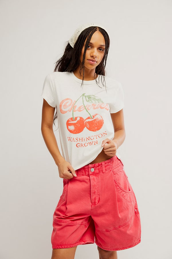 We The Free Nova Graphic Tee / Cherry Combo