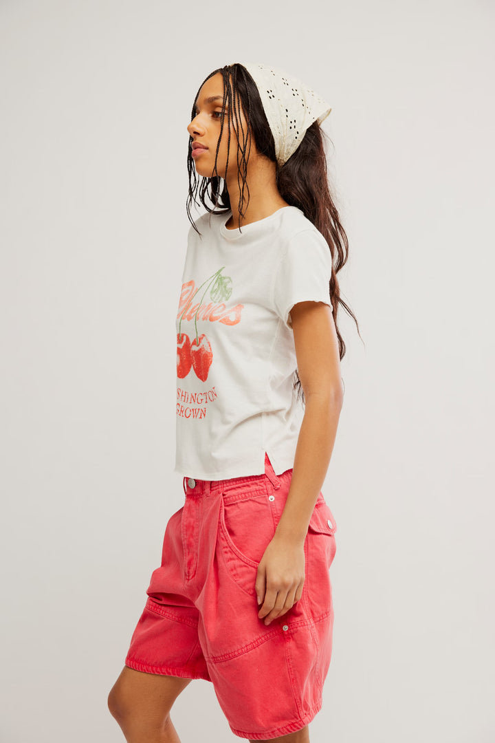 We The Free Nova Graphic Tee / Cherry Combo