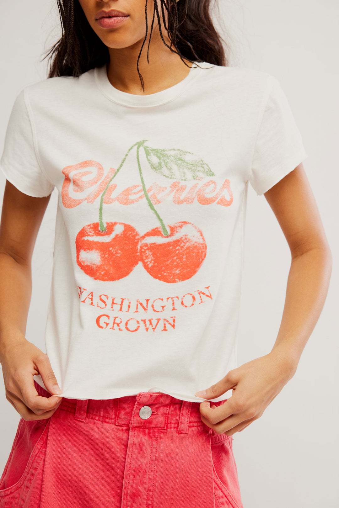 We The Free Nova Graphic Tee / Cherry Combo