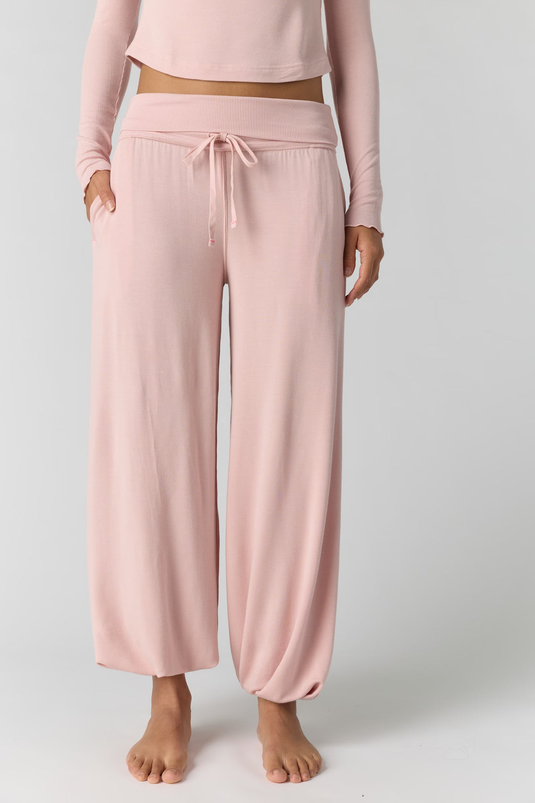 Free People Dream State Jogger / Peach Whip