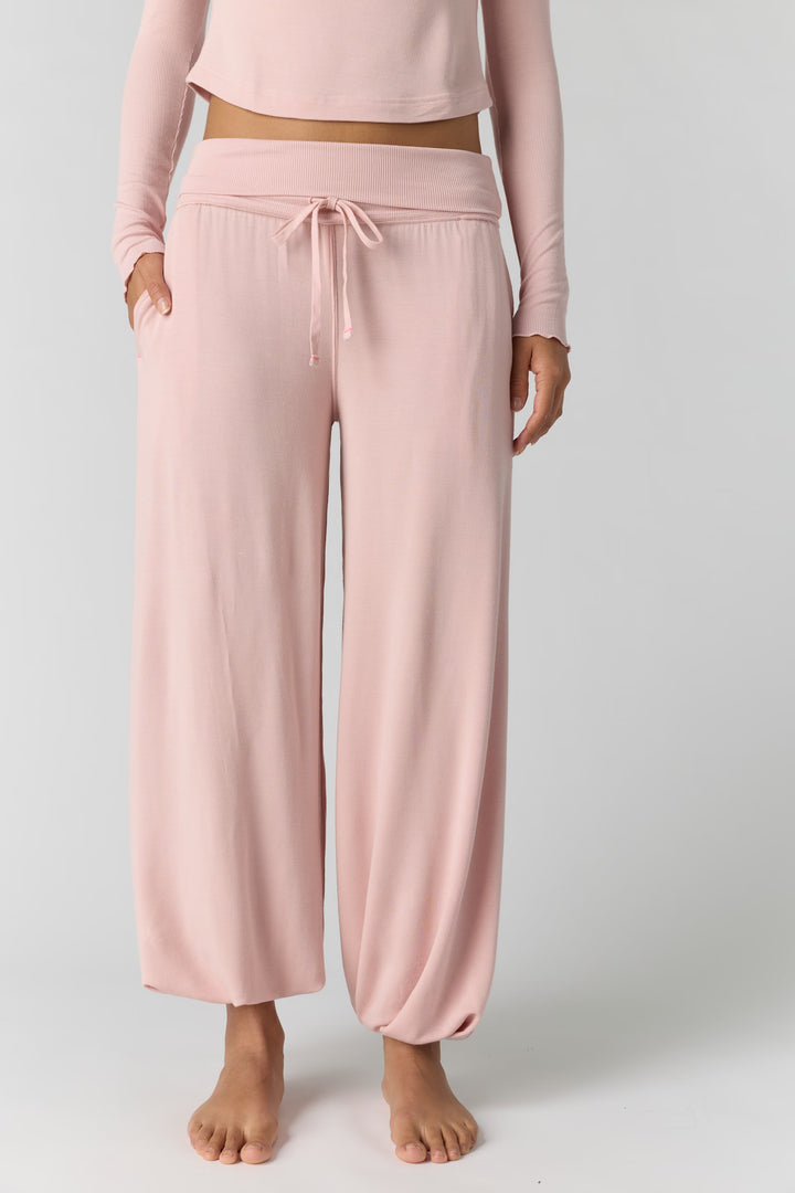 Free People Dream State Jogger / Peach Whip