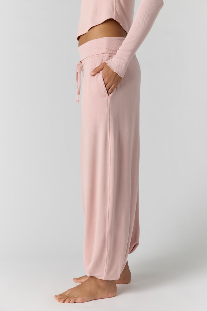 Free People Dream State Jogger / Peach Whip