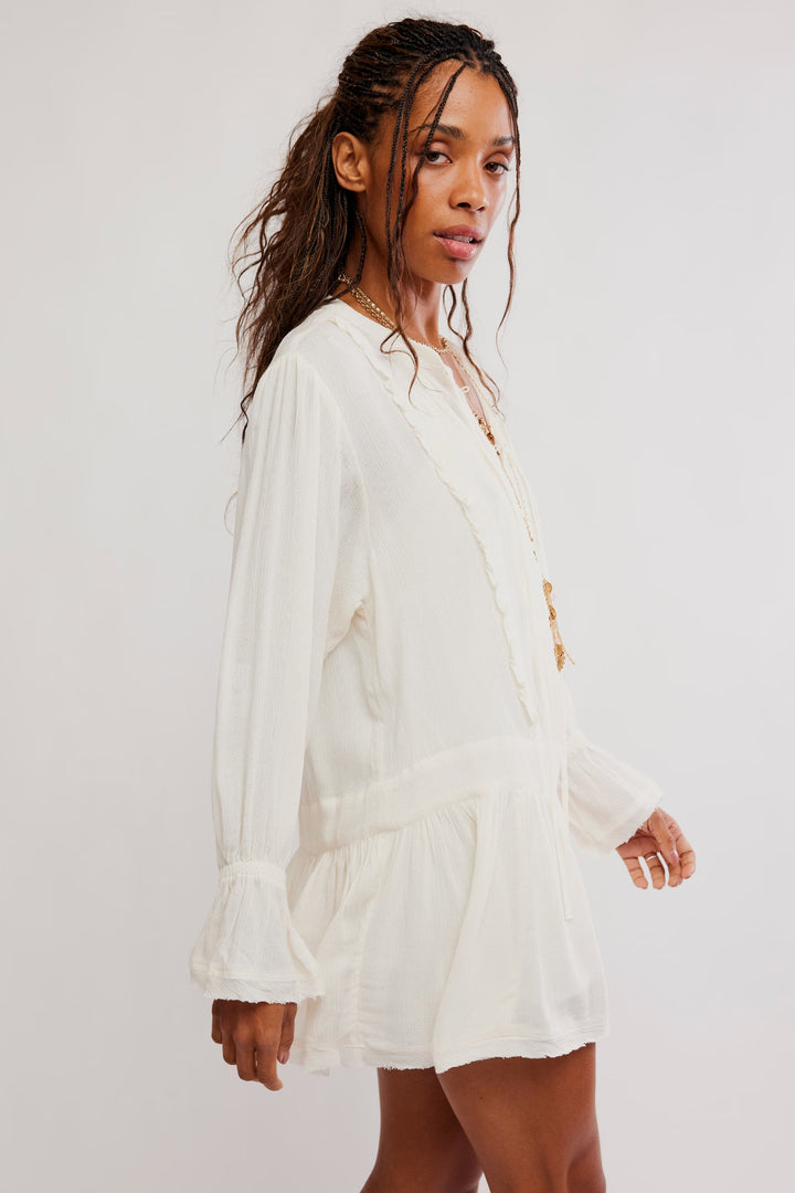 Free People Haute Heirloom Mini Dress / Sugar Swizzle