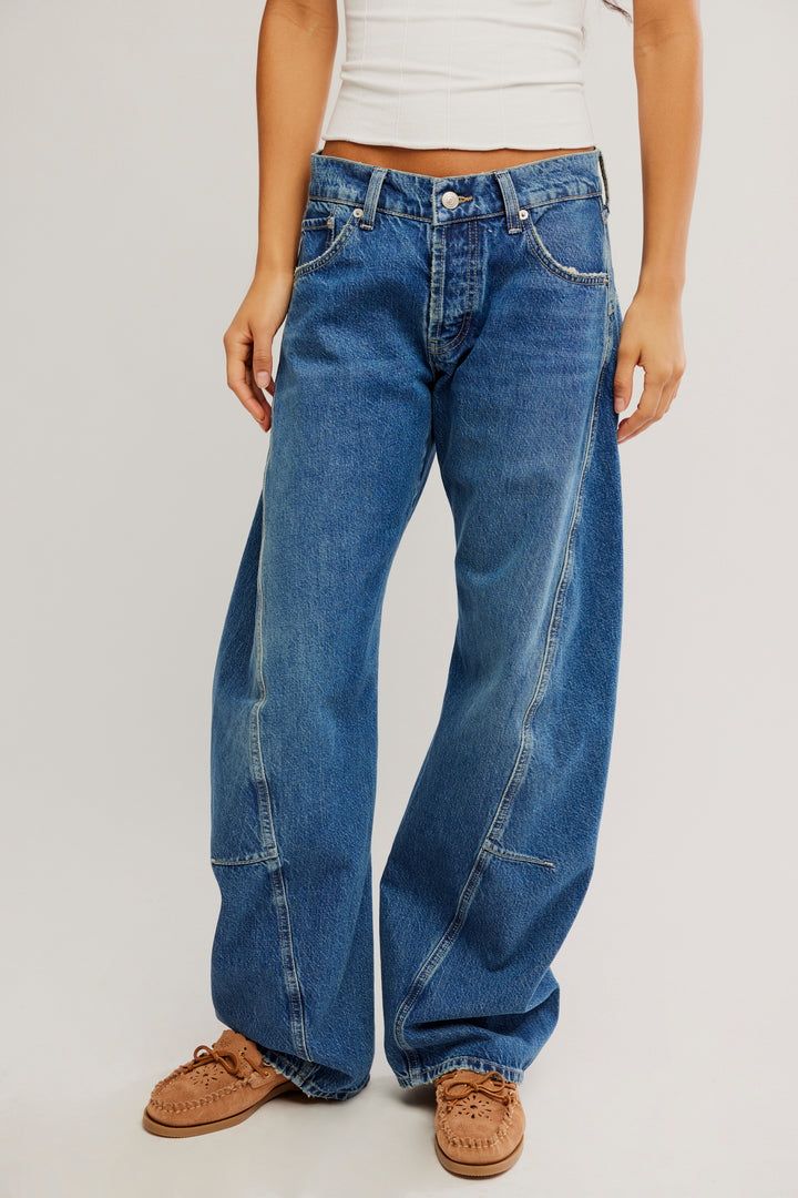 Free People Fable Twisted Seam Jean / Heartsong