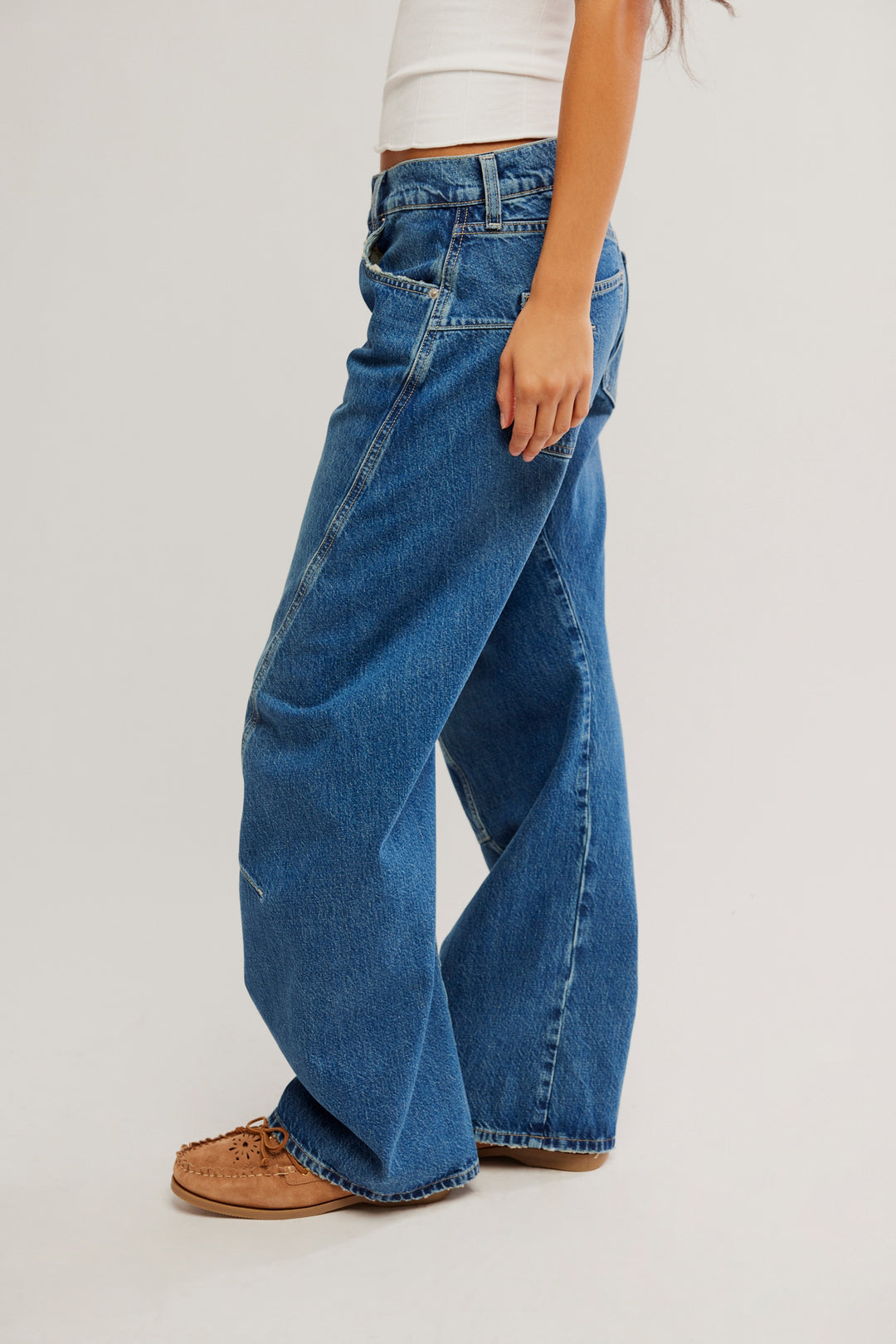 Free People Fable Twisted Seam Jean / Heartsong
