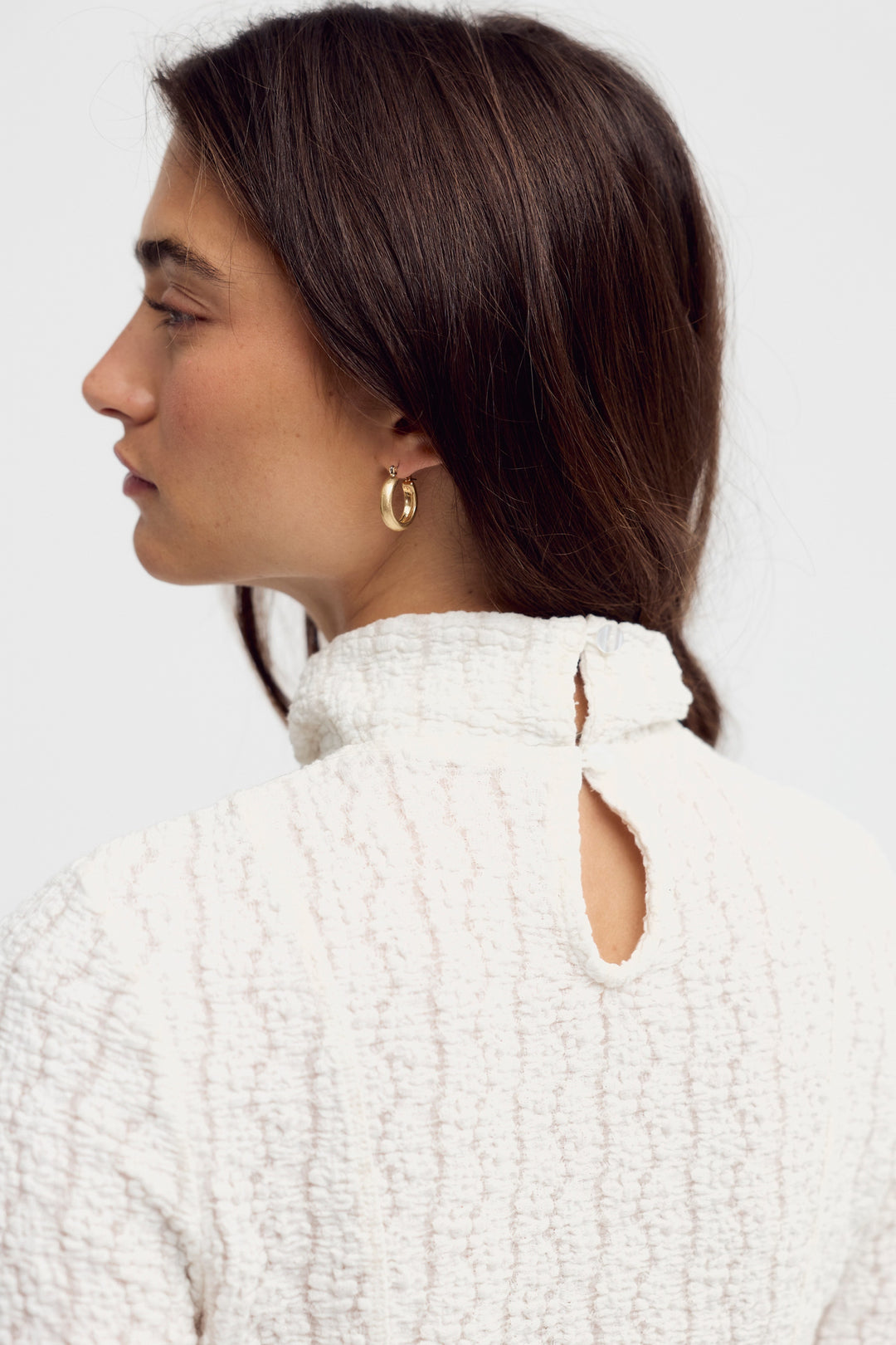 Free People Hope Long Sleeve Blouse / Sugar Swizzle