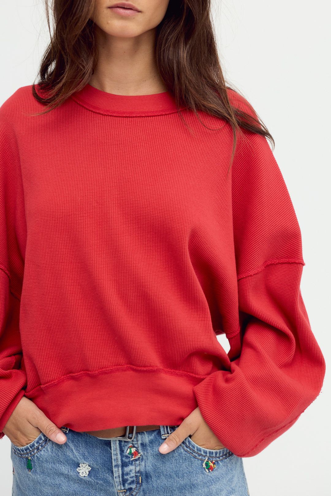 Free People Skyline Tee / Salsa