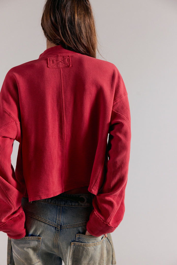 We The Free Celeste Quarter Zip / Salsa