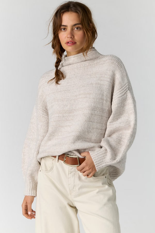 Free People Beaumont Tunic / Feather Grey Melange