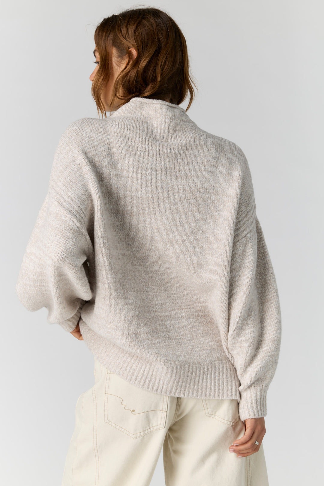 Free People Beaumont Tunic / Feather Grey Melange