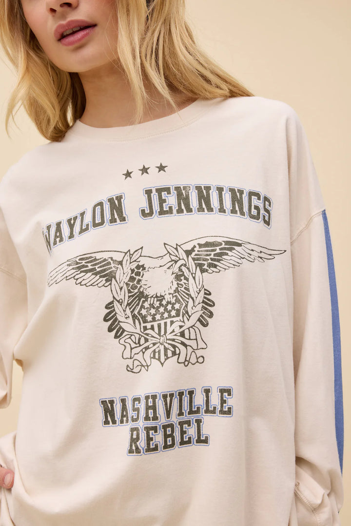 Waylon Jennings Nashville Rebel Tee