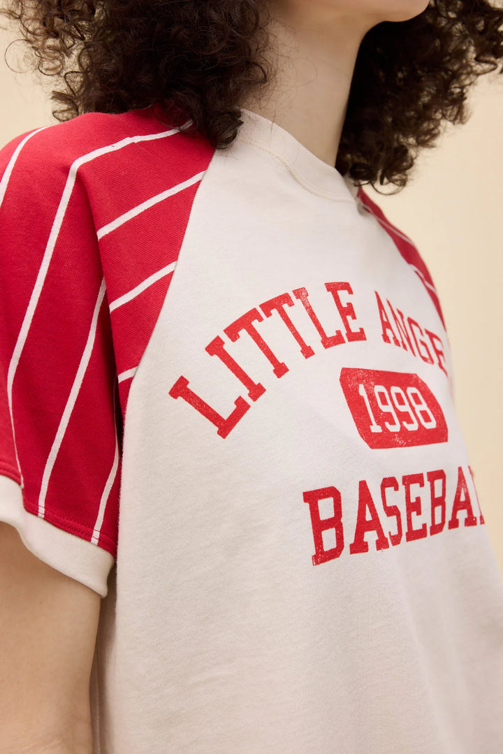 Little Angels Baseball Raglan Tee