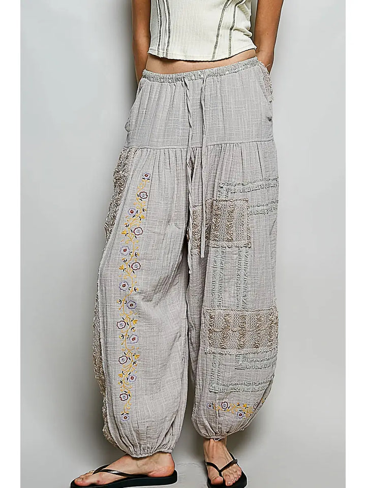 Chrissy Embroidered Pants