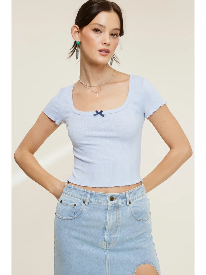 Baby Blue Tee