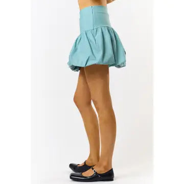 Flirt With Me Skirt / Dusty Blue