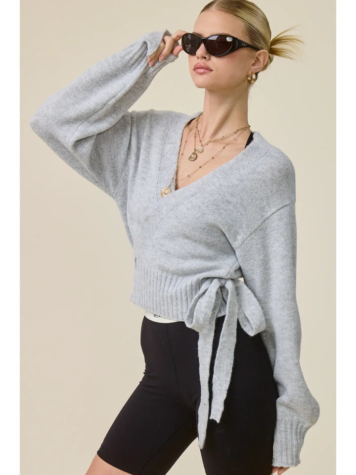 Aster Wrap Sweater