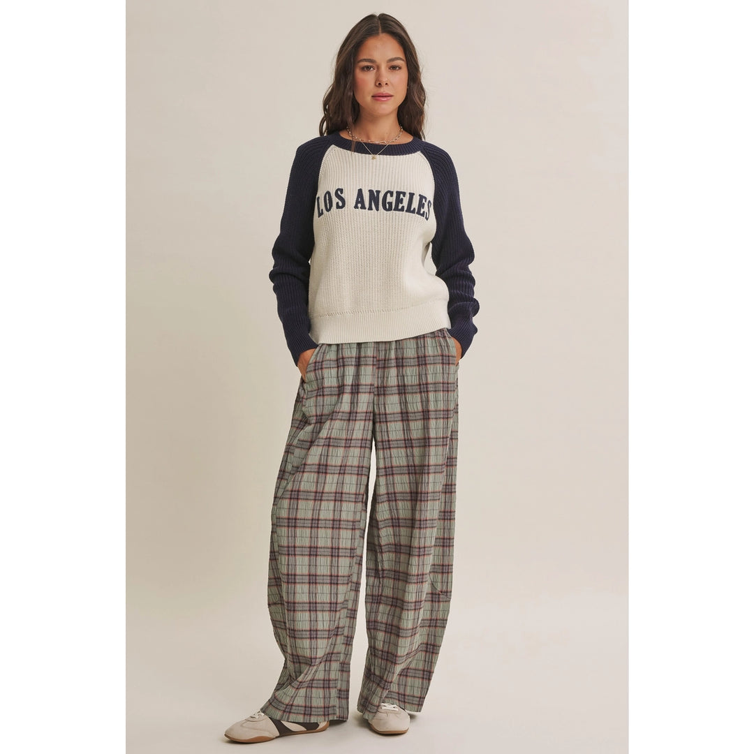 Los Angeles Ranglan Sweater