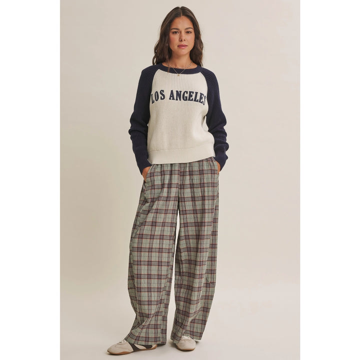 Los Angeles Ranglan Sweater