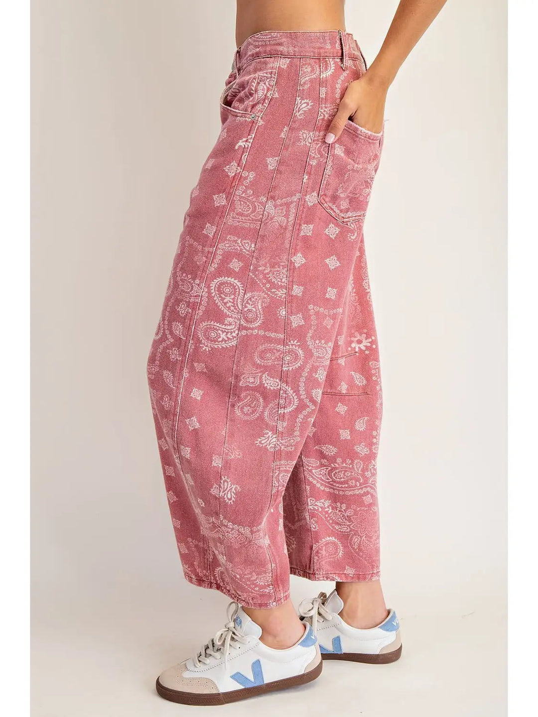 Paisley Barrel Jeans