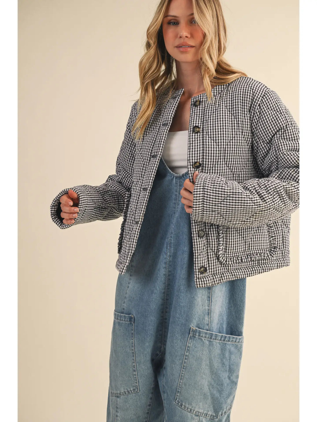 Estelle Plaid Jacket