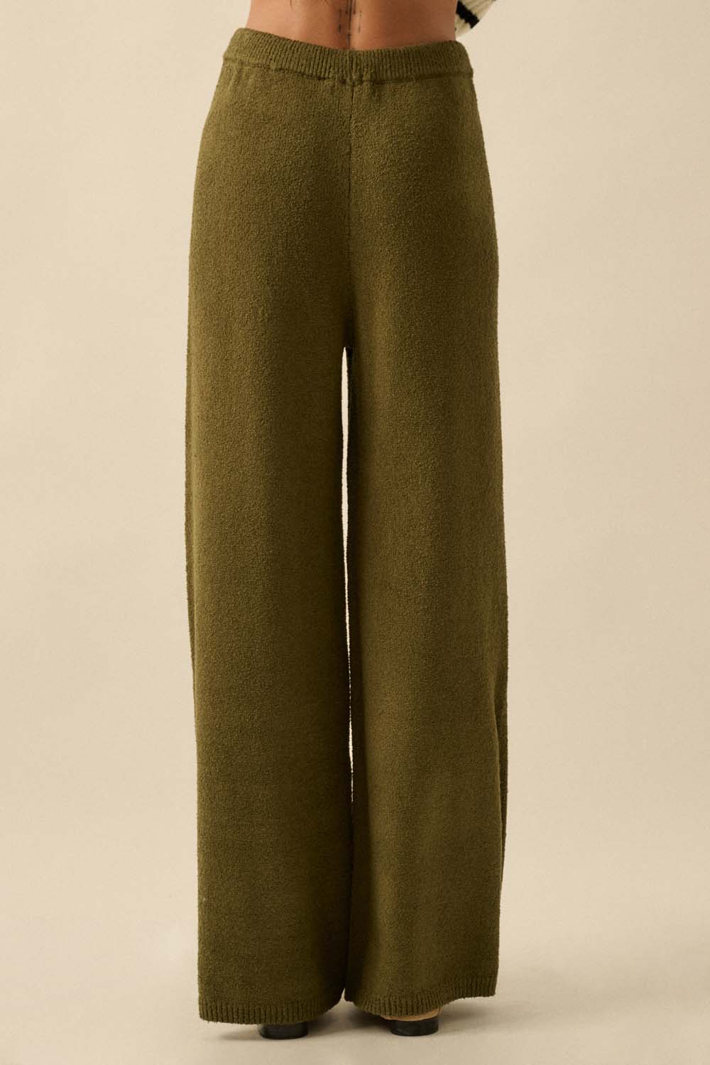 Ember Knit Pants / Olive