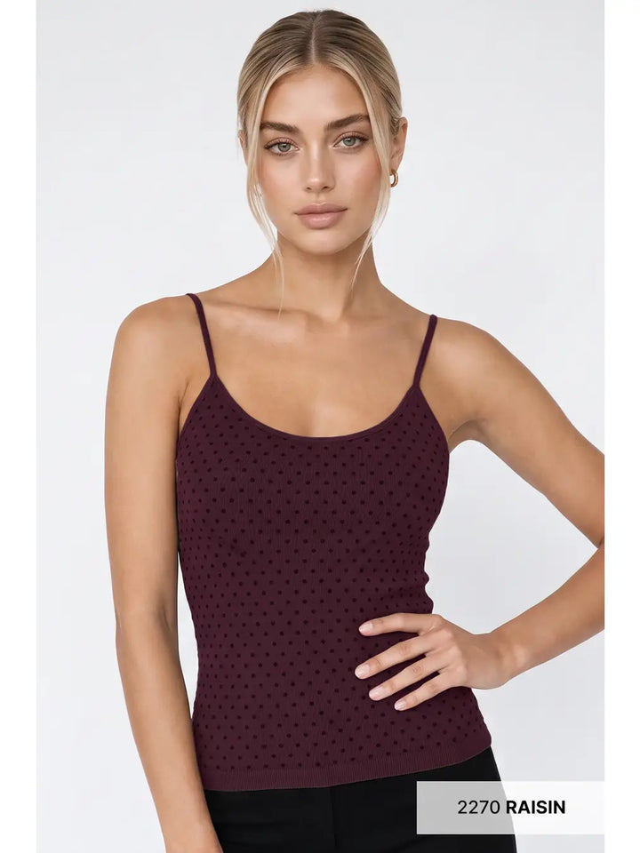 Polka Strap Cami