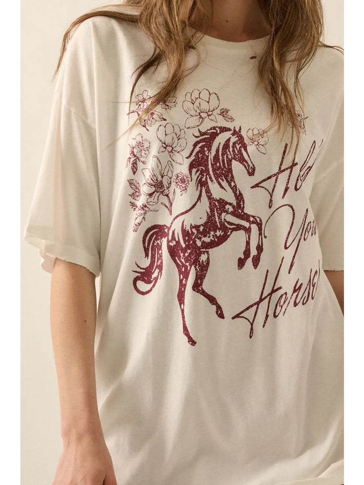 Hold Your Horses Tee