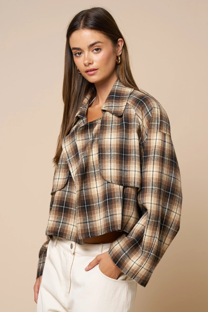 Sienna Plaid Jacket