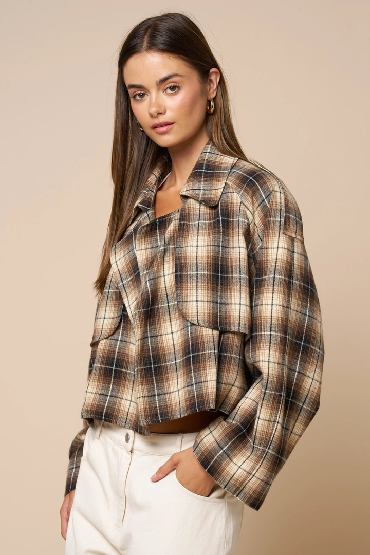 Sienna Plaid Jacket