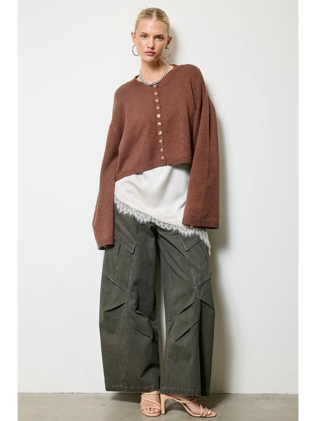 Hazel Cardigan / Brown