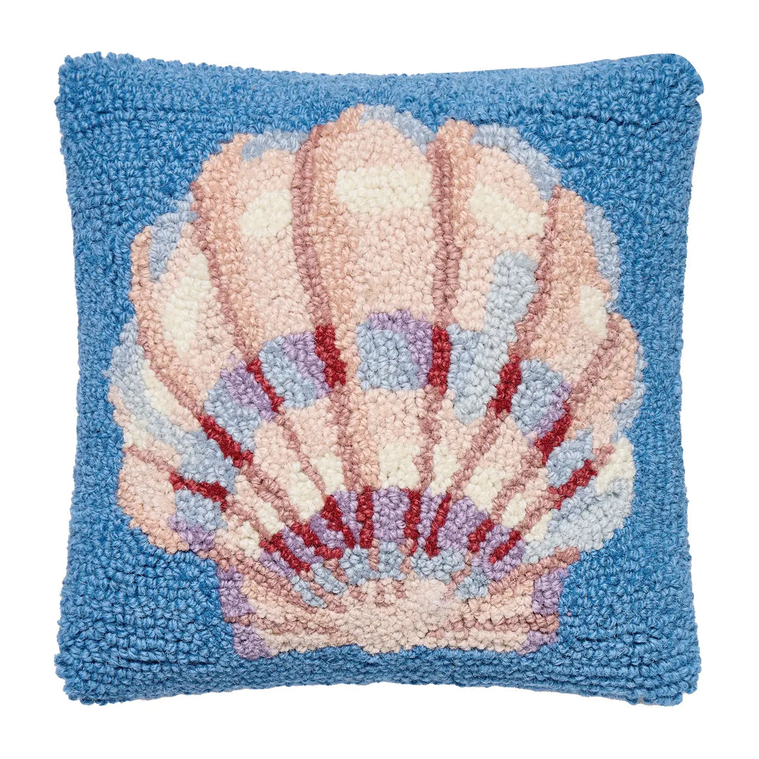 Coastal Scallop Pillow
