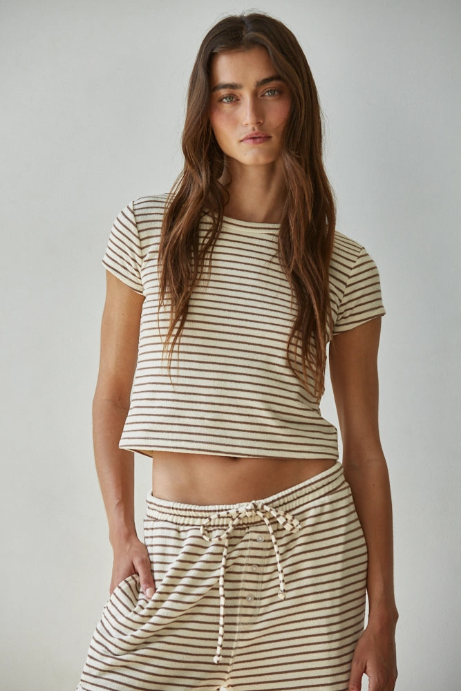 Unwind Tee / Cream